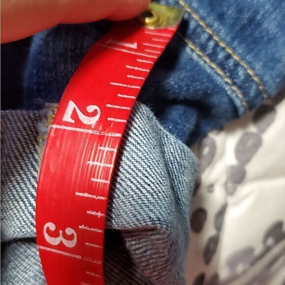 Paige Cuffed Denim Shorts - Picture 6 of 8